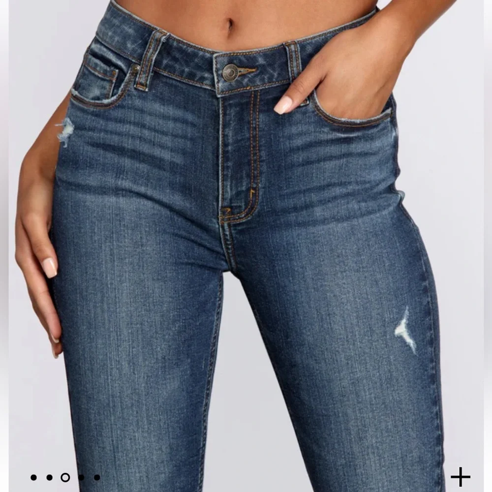 Oasis by Eunina Jeans. Clara High Rise Skinny Size 7 - Picture 4 of 13